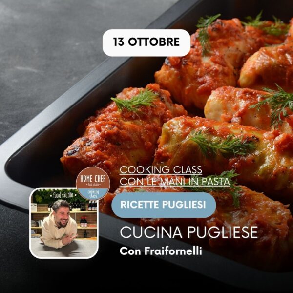Cucina pugliese | SAPORI DI PUGLIA | 13/10/25