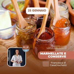 MARMELLATE E CONSERVE | 25/01/26