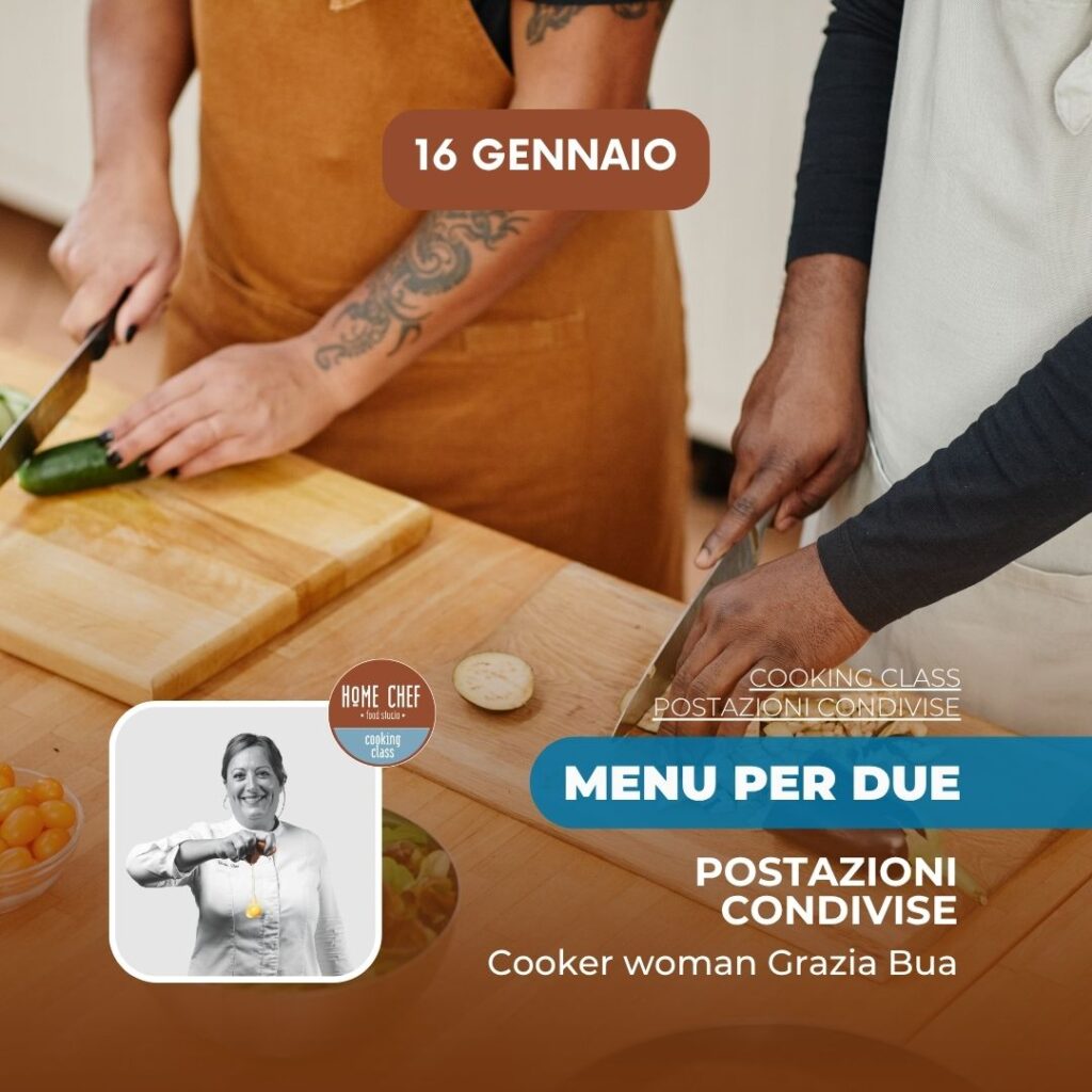 MENU PER DUE | postazioni condivise