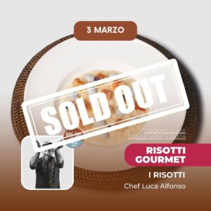 I risotti | RISOTTI GOURMET | 03/03/26