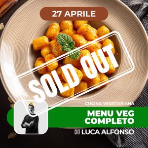 Cucina vegetariana | MENU VEG COMPLETO | 27/04/26