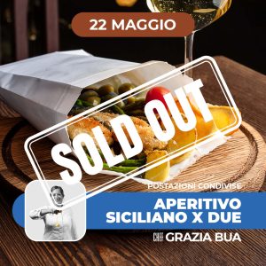 Postazioni condivise | APERITIVO SICILIANO PER DUE | 22/05/26