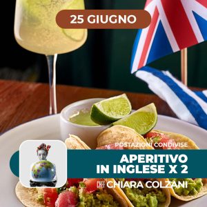 Postazioni condivise | APERITIVO PER DUE - IN INGLESE | 25/06/26