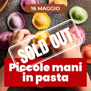PICCOLE MANI IN PASTA | RAVIOLI COLORATI | 16/05/26