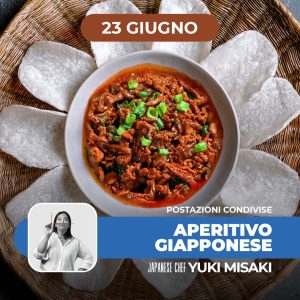 Menù per due | Aperitivo Giapponese | 23/06/26