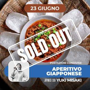 Menù per due | Aperitivo Giapponese | 23/06/26