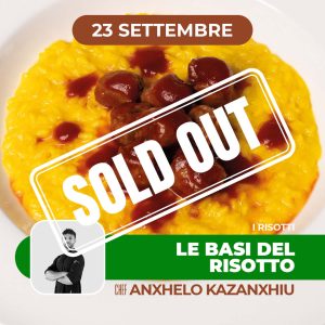 I risotti | Le basi del risotto | 23/09/26