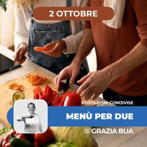 Postazioni condivise | Menu per due | 2/10/26