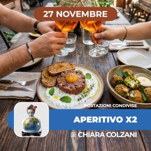 Postazioni condivise | Aperitivo per due | 27/11/26
