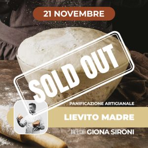 Panificazione artigianale - Lievito Madre 21/11/26