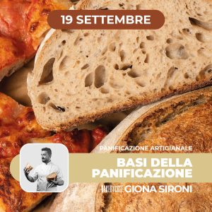 Panificazione artigianale | Le basi della Panificazione | 19/09/26