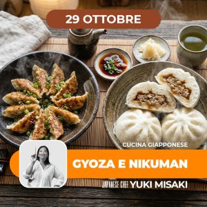 Cucina Giapponese | Ravioli Gyoza e Nikuman | 29/10/26