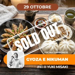 Cucina Giapponese | Ravioli Gyoza e Nikuman | 29/10/26