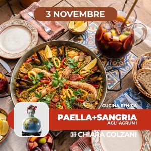 Cucina etnica | Paella e Sangria agli agrumi | 03/11/26