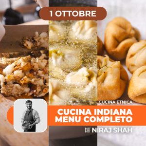 Cucina etnica | CUCINA INDIANA - MENU COMPLETO | 01/10/26