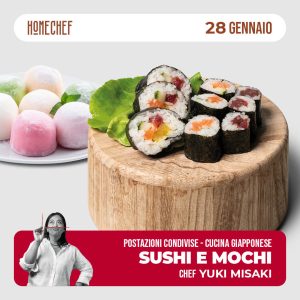 Sushi e Mochi - Postazioni condivise 28/01/27