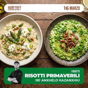 I risotti primaverili 16/03/27
