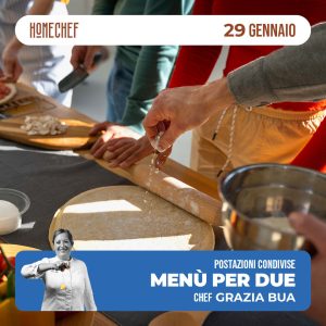 Menù per due - Postazioni condivise 29/01/27