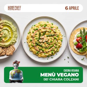 Menù vegano completo 06/04/27