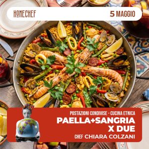 Paella+Sangria agli agrumi - Postazioni condivise 05/05/27