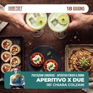 Aperitivo per due - Postazioni condivise 18/06/27