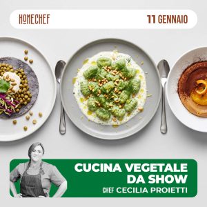 Cucina vegetale da show 11/01/27