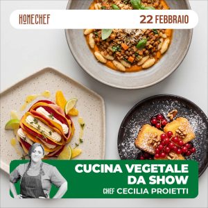 Cucina vegetale da show 22/02/27
